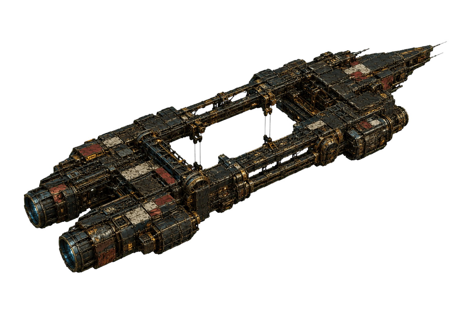 Ransom Cage, Ossuary Exchange combat hull